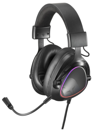 SPARTAN GEAR - ERATO WIRED HEADSET (PC, PS4, PS5, XB1, XBS, SWITCH 1&2) (COLOR: BLACK)