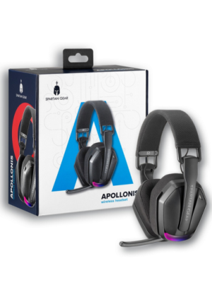 SPARTAN GEAR - APOLLONIS WIRELESS HEADSET (PC, PS4, PS5, SWITCH 1&2) (COLOR: BLACK)