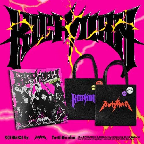 aespa The 6th Mini Album – Rich Man (RICH MAN BAG Ver.) (Random)