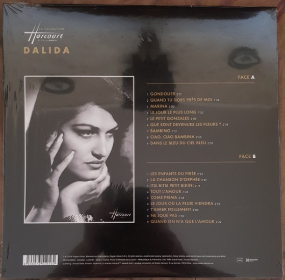 Dalida – Dalida (Vinyl, LP, Compilation) - Image 2