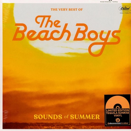 The Beach Boys – Sounds Of Summer - The Very Best Of (Vinyl, LP, Compilation, Reissue, Stereo, Limited Edition Tequila Sunrise)