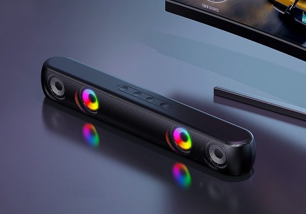 HAVIT portable deteskop speaker SK854BT bluetooth rgb black