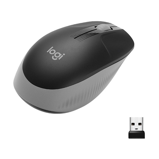 LOGITECH MOUSE WIRELESS M190 GREY