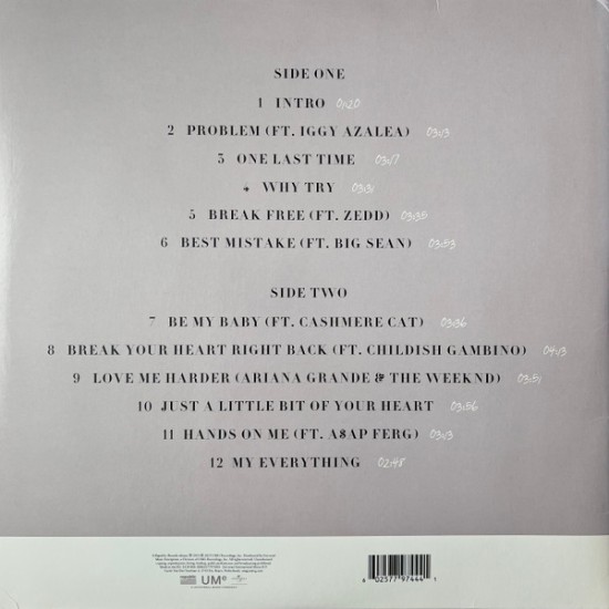 Ariana Grande – My Everything (Vinyl, LP, Album, Reissue) - Image 4