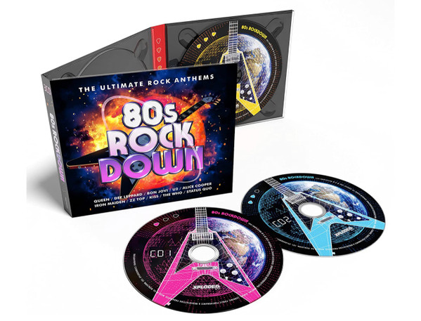 Various – 80s Rock Down (3 x CD, Compilation) - Image 3