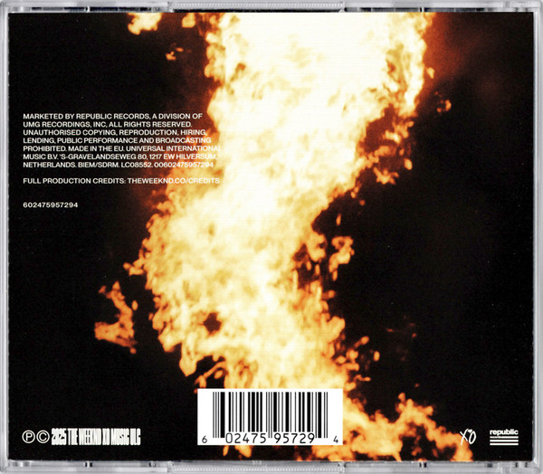 The Weeknd – Hurry Up Tomorrow (2 x CD, Album, Stereo, Complete Edition) - Image 2