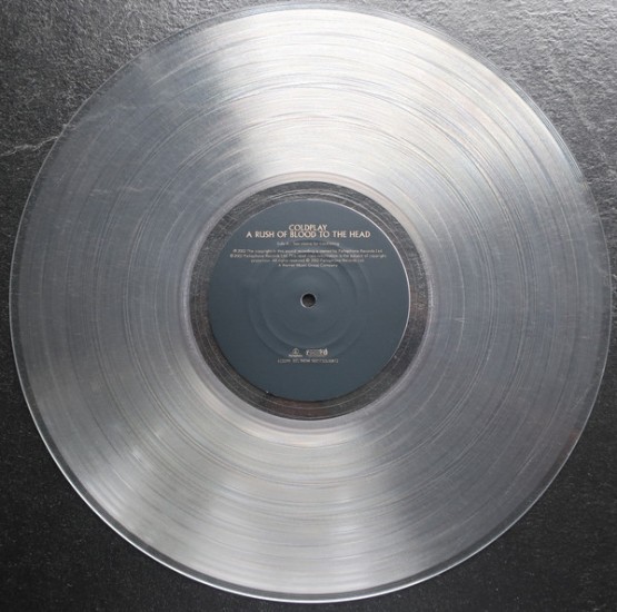 Coldplay – A Rush Of Blood To The Head (Vinyl, LP, Album, Reissue, Clear, 140g EcoRecord) - Image 5