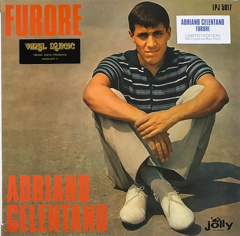 Adriano Celentano – Furore (Vinyl, LP, Album, Limited Edition, Reissue, Blue, 180 Gram)