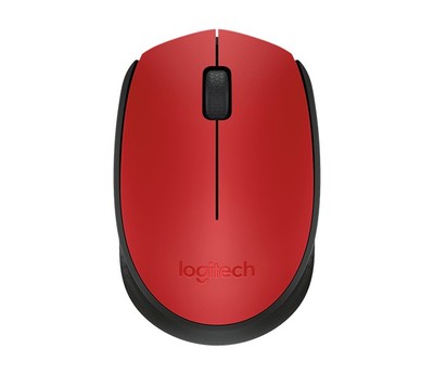 LOGITECH MOUSE WIRELESS M171 RED