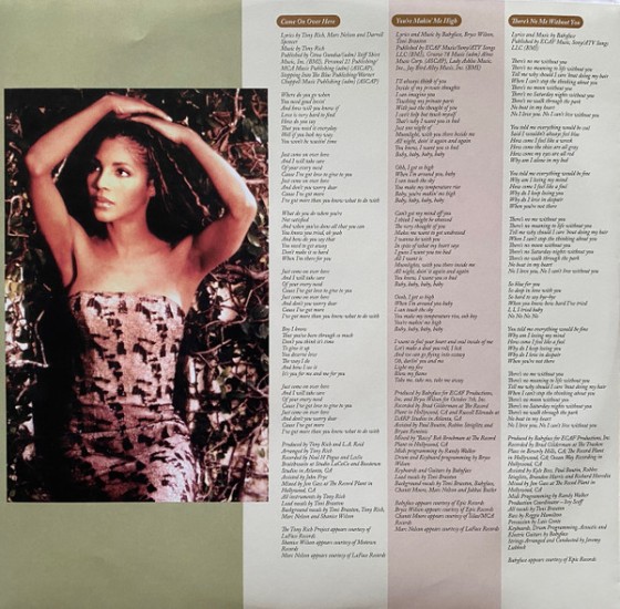 Toni Braxton – Secrets (2 x Vinyl, LP, Album, Reissue) - Image 2