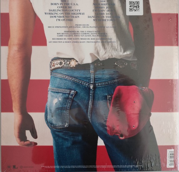 Bruce Springsteen – Born In The U.S.A. (Vinyl, LP, Album, Limited Edition, Reissue, Red Translucent, Gatefold) - Image 3