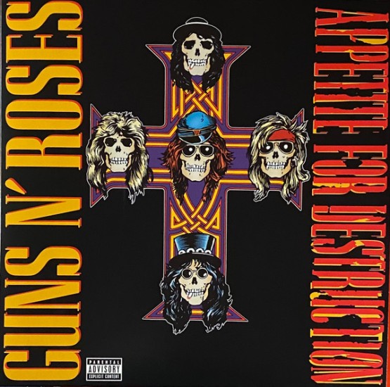 Guns N' Roses - Appetite for destruction (LP Vinyl)
