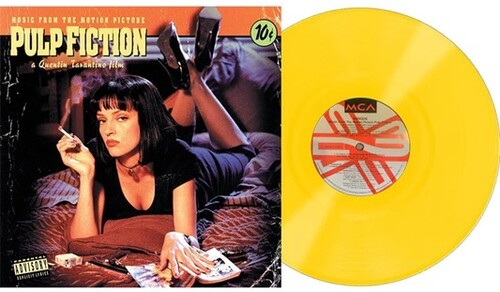 Various – Pulp Fiction (Music From The Motion Picture) (Vinyl, Yellow LP, Compilation)