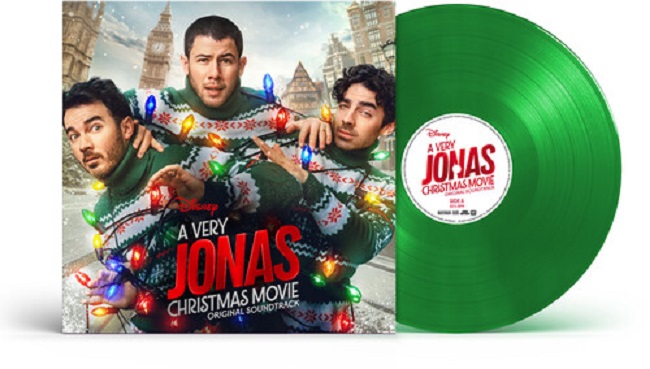 Jonas Brothers – A Very Jonas Christmas Movie Original Soundtrack (Vinyl, LP, Album, Translucent Green)