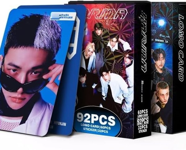 Stray-Kids SKZ Karma Pack of 60 Photo Cards + 32 Stickers New Album Stray-Kids 92 Pieces