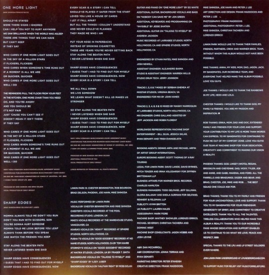 Linkin Park – One More Light (Vinyl, LP, Album) - Image 7