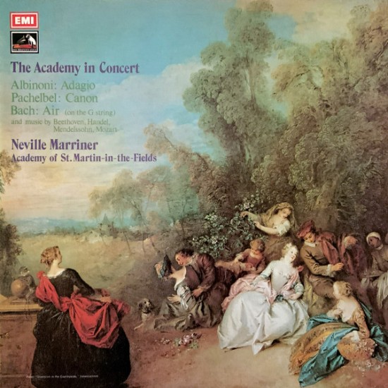 Academy Of St. Martin-In-The-Fields - Neville Marriner – The Academy In Concert (Vinyl, LP, Album, Stereo)
