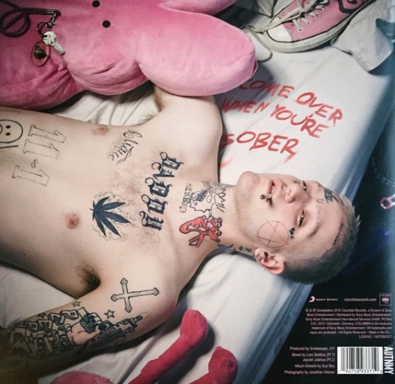 Lil Peep – Come Over When You're Sober, Pt. 1 & Pt. 2 (2 x Vinyl, LP, Album, Pink & Black) - Image 5