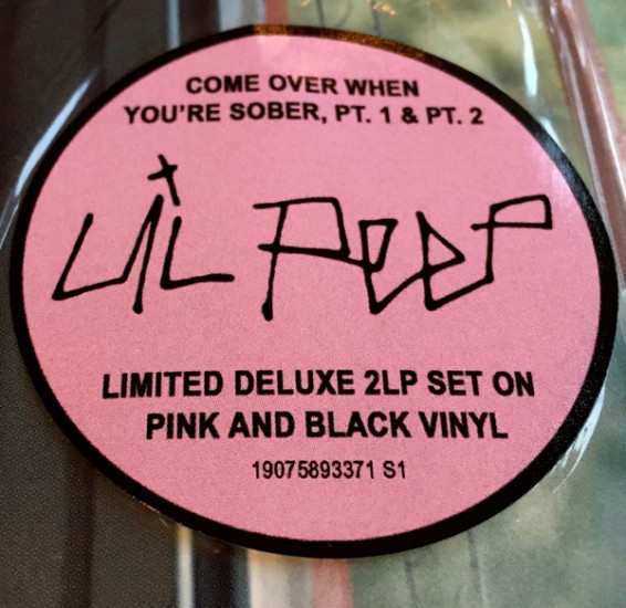 Lil Peep – Come Over When You're Sober, Pt. 1 & Pt. 2 (2 x Vinyl, LP, Album, Pink & Black) - Image 6