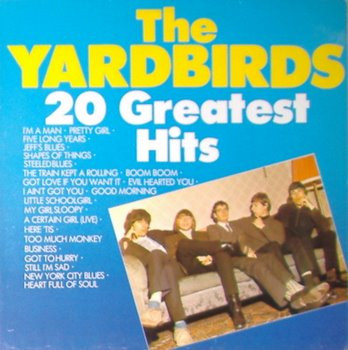 The Yardbirds – 20 Greatest Hits (Vinyl, LP, Compilation, Stereo)