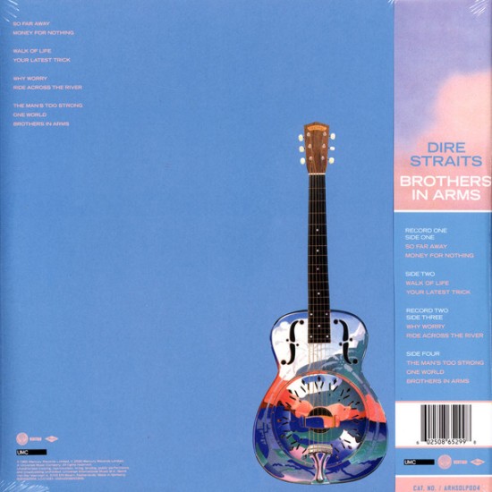 Dire Straits – Brothers In Arms (2 x Vinyl, 12", 45 RPM, Album, Reissue, Remastered, Half-Speed Mastered, 180g) - Image 8