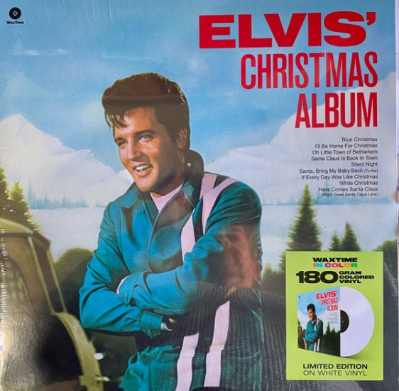 Elvis Presley – Elvis' Christmas Album (Vinyl, LP, Album, Limited Edition, Reissue, 180 Gram, White)