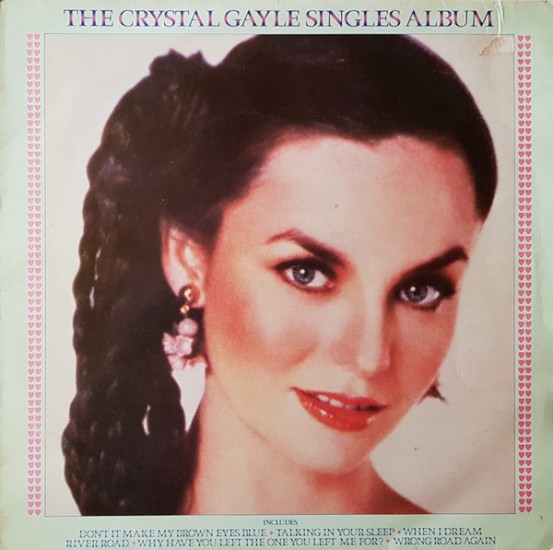 Crystal Gayle – The Crystal Gayle Singles Album (Vinyl, LP, Album)