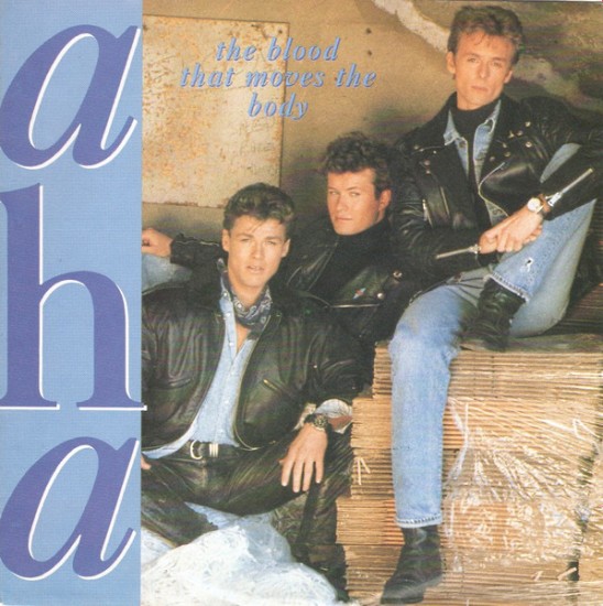 a-ha – The Blood That Moves The Body (Vinyl, 7", 45 RPM, Single, Stereo)