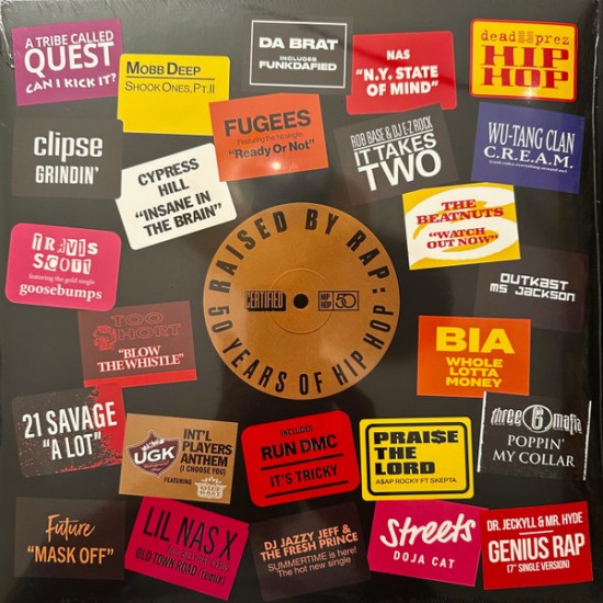 Various – Raised By Rap: 50 Years Of Hip Hop (2 x Vinyl, LP, Compilation, Limited Edition)
