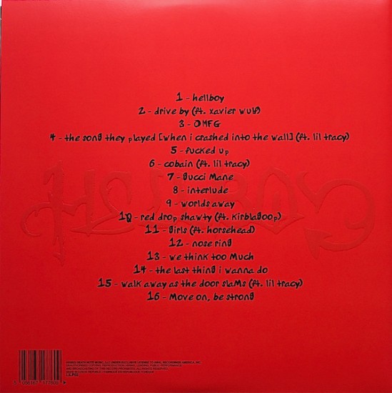 Lil Peep – Hellboy (2 x Vinyl, LP, 45 RPM, Limited Edition, Mixtape, Fire Red) - Image 9