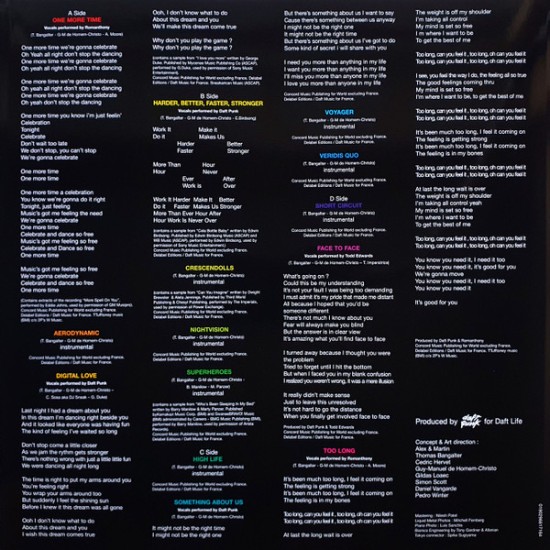 Daft Punk – Discovery (2 x Vinyl, LP, Album, Reissue, Gatefold) - Image 6