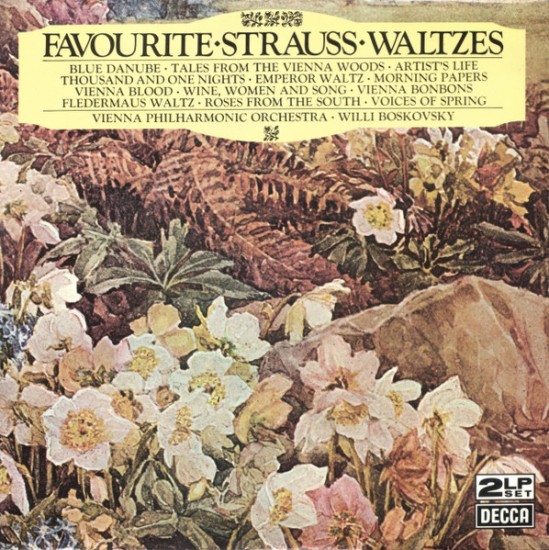 Strauss, Vienna Philharmonic Orchestra - Willi Boskovsky – Favourite Strauss Waltzes (2 x Vinyl, LP, Compilation)