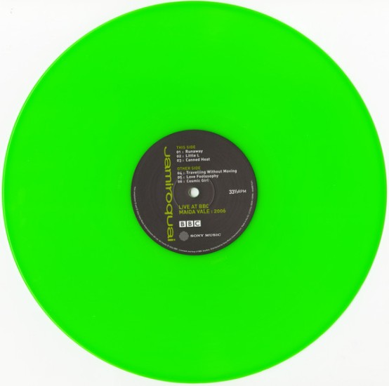 Jamiroquai – Live At BBC Maida Vale : 2006 (Vinyl, 12", 33 ⅓ RPM, Record Store Day, Limited Edition, Neon Green) - Image 3