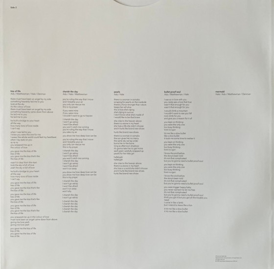 Sade – Love Deluxe (Vinyl, LP, Album, Reissue, Remastered, Half-Speed Mastered, 180g) - Image 3