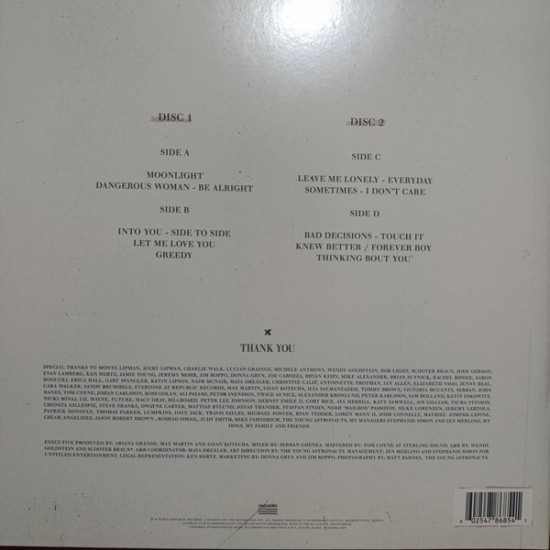 Ariana Grande – Dangerous Woman (2 x Vinyl, LP, Album, Reissue) - Image 4
