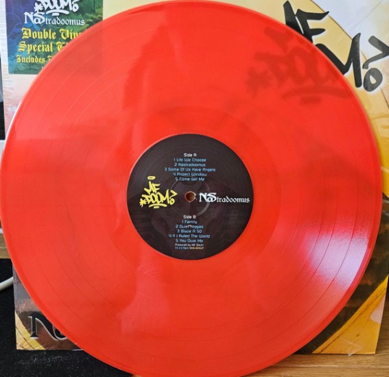 MF Doom, Nas – Nastradoomus (2 x Vinyl, LP, Album, Reissue, Unofficial Release) - Image 2