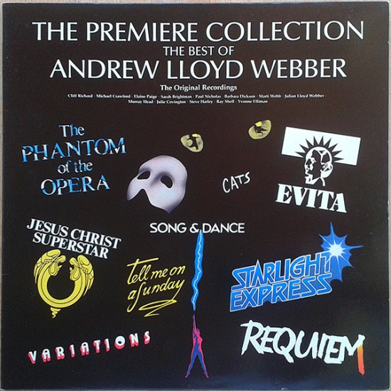 Various, Andrew Lloyd Webber – The Premiere Collection - The Best Of Andrew Lloyd Webber (Vinyl, LP, Compilation, Gatefold)