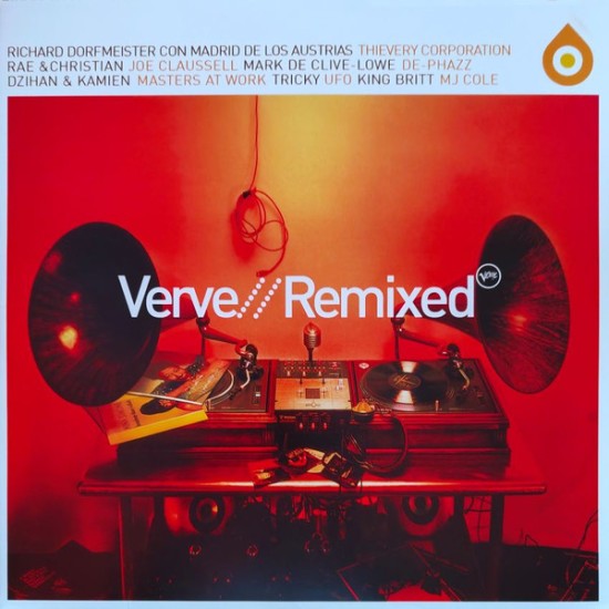 Various – Verve // Remixed (2 x Vinyl, LP, Compilation, Reissue, Gatefold, Orange & Yellow)