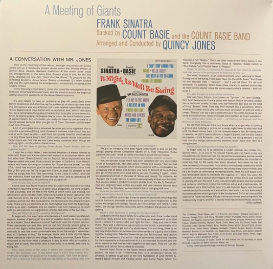 Frank Sinatra & Count Basie & Duke Ellington – The Giants Of Jazz (2 X Vinyl, LP, Album, Reissue, Stereo) - Image 3