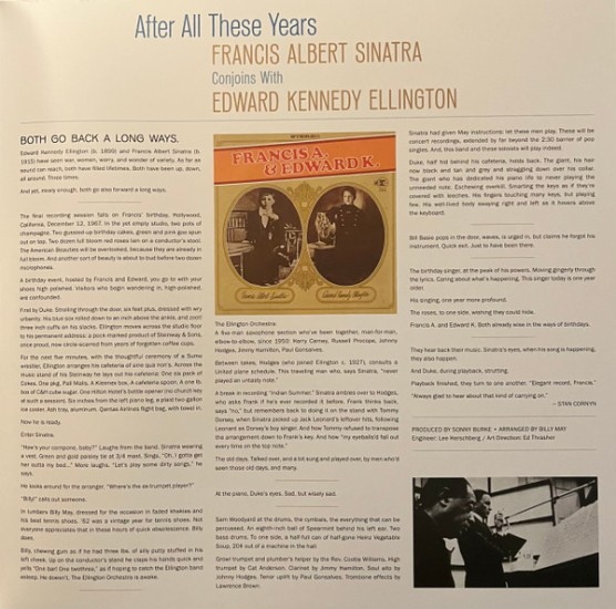 Frank Sinatra & Count Basie & Duke Ellington – The Giants Of Jazz (2 X Vinyl, LP, Album, Reissue, Stereo) - Image 4