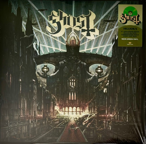 Ghost – Meliora (10th Anniversary Edition) (2 x Vinyl, LP, Album, Deluxe Edition, Limited Edition, Neon Green)