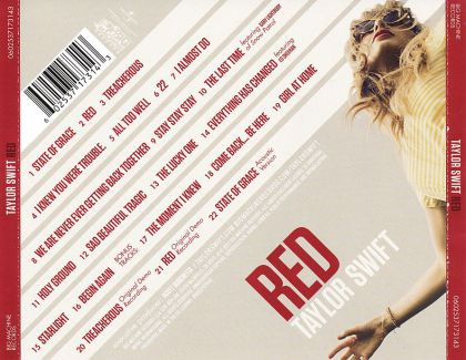 Taylor Swift – Red (2 x CD, Album, Deluxe Edition) - Image 2