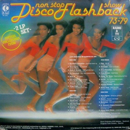 Various – Non Stop Disco Flashback Show (2 x Vinyl, LP, Compilation, Gatefold) - Image 4