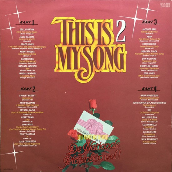 Various – This Is My Song 2 (2 x Vinyl, LP, Compilation) - Image 4
