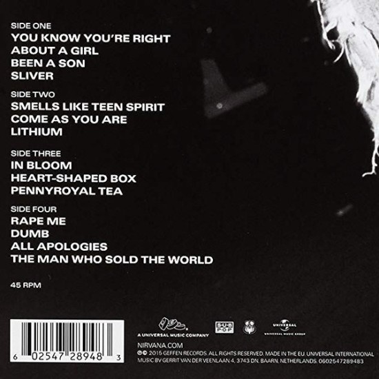 Nirvana – Nirvana (2 x Vinyl, LP, 45 RPM, Compilation, Reissue, 180g, Gatefold) - Image 4