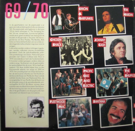 Various – 25 Jaar Popmuziek - 1969/1970 (2 x Vinyl, LP, Compilation, Stereo, Gatefold) - Image 2