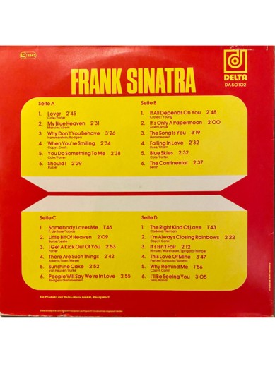 Frank Sinatra – Star Portrait (2 x Vinyl, LP, Compilation, Stereo) - Image 3