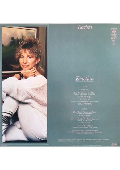 Barbra Streisand – Emotion (Vinyl, LP, Album) - Image 2