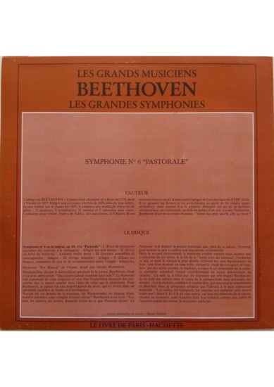 Beethoven, Orchestre "Pro Musica" de Vienne, Jascha Horenstein – Les Grandes Symphonies (Vinyl, LP, Stereo) - Image 2