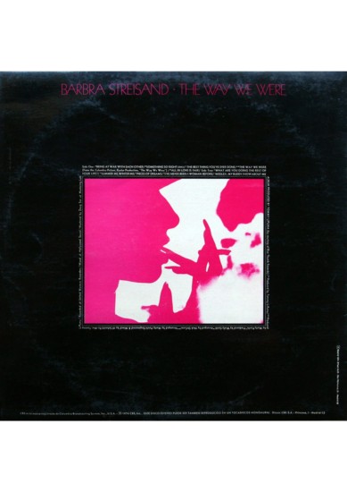 Barbra Streisand – The Way We Were (Vinyl, LP, Album, Reissue) - Image 2
